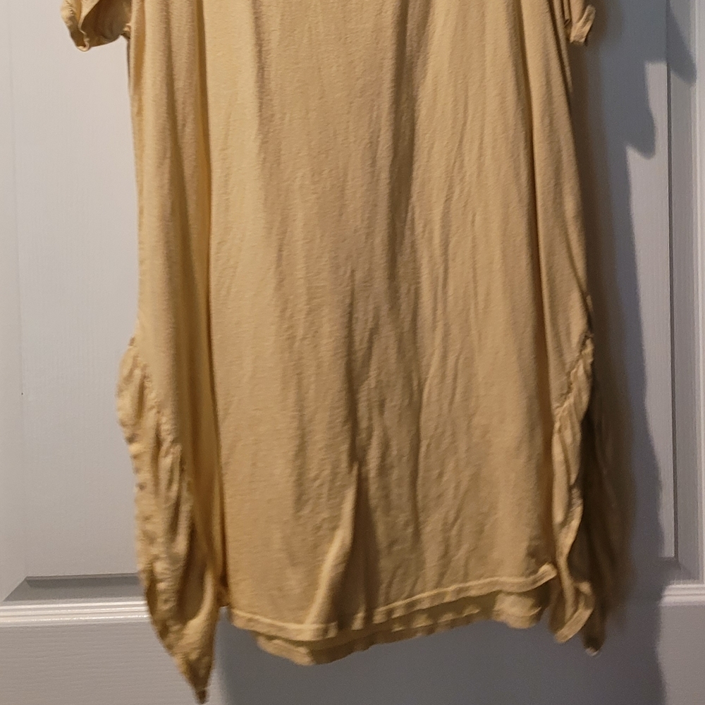 Yellow blouse